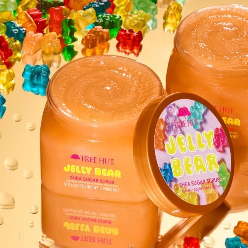 Tree Hut Shea Sugar Scrub, Jelly Bear, 18 Oz - Image 2