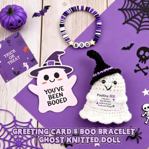 12 Pcs Halloween Boo Baskets Stuffers for Women (Purple) - Image 6