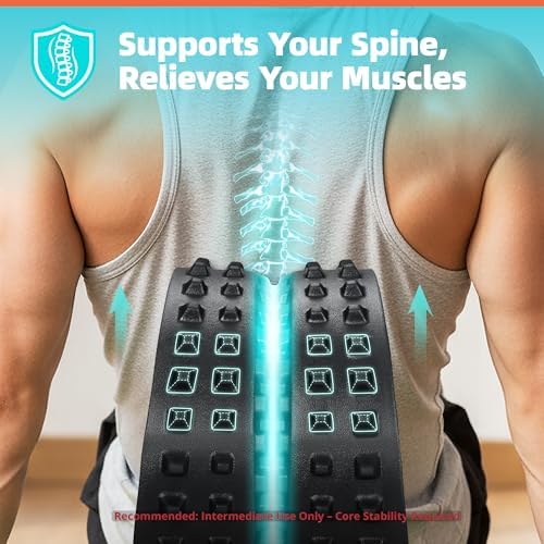 GymCope Curved Foam Roller, Spine-Safe Groove, 530 lb, Blue, Medium - Image 5