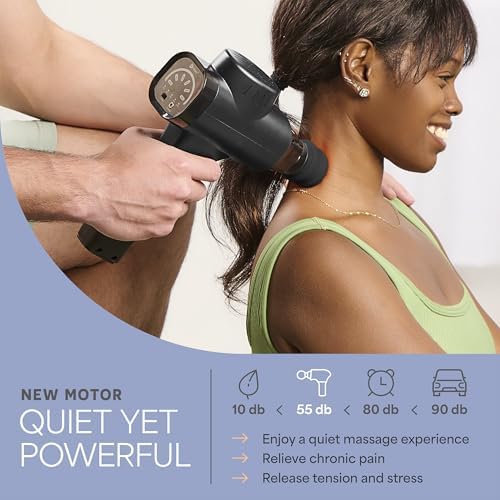 LifePro Sonic Massage Gun Percussion Muscle Massager, 8 Heads & 5 Speeds - Image 6