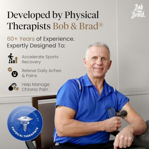 BOB AND BRAD Q2 Mini Massage Gun, Pocket-Sized Deep Tissue Massager, FSA Portable Percussion Muscle Massager Gun, Ultra Small & Quiet Travel Massage Gun for Pain Relief, HSA Eligible - Image 2