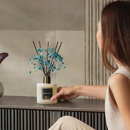 COCORRÍNA Reed Diffuser - Wilderness 6.7 fl oz Scented Diffuser with 8 Sticks Home Fragrance Reed Diffuser for Bathroom Shelf Decor - Image 4