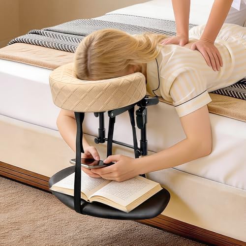 Massage Headrest for Bed, Face Down Massage Pillow & Face Cradle by Unknown