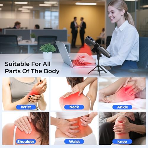Morfone Handheld Red Light Therapy Device, Wireless Wand for Pain Relief - Image 3