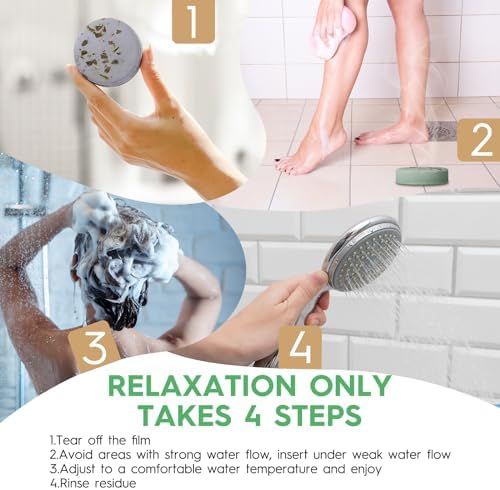 Shower Steamers Aromatherapy Mothers Day Gifts for Women 8 Pack, Shower Bombs Birthday Gift for Mom with Lavender Natural Essential Oils, Self Care Gifts for Women Lover Home Spa - Image 5