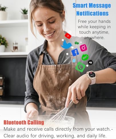 Smart Watches for Men Women,Fitness Tracker with Bluetooth Calling - Image 2