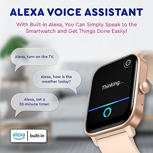 Ignite VeryFit Smart Watch for Men Women Fitness Tracker Watch (Pink) - Image 4