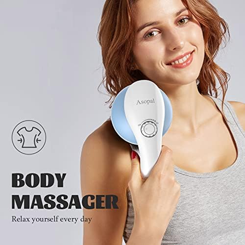 Cellulite Massager, Hand Held Deep Tissue Massager for Muscles, Back, Shoulder, Neck, Leg, Calf,Foot, Electric Percussion Body Massage Machine - Image 4