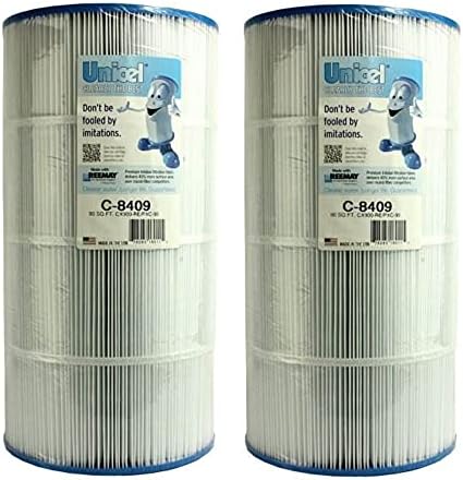 Unicel C-8409 90 Square Foot Media Replacement Pool Filter Cartridge with 174 Pleats, Compatible with Hayward Pool Products, Sta-Rite, and Waterway by Unicel