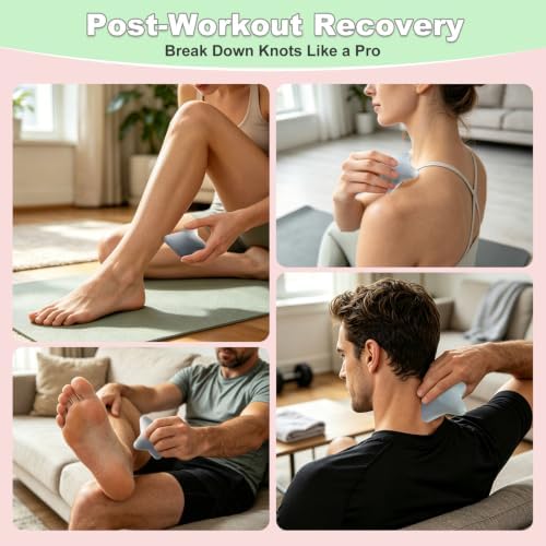 Fascia Release Tools Deep Tissue Massage Ball for Exercise & Recovery Targets Back, Shoulder, Legs&Feet - Relieves Muscle Knots, Trigger Point Massage, Pressure Point Therapy- Myofascial Release Ball - Image 6