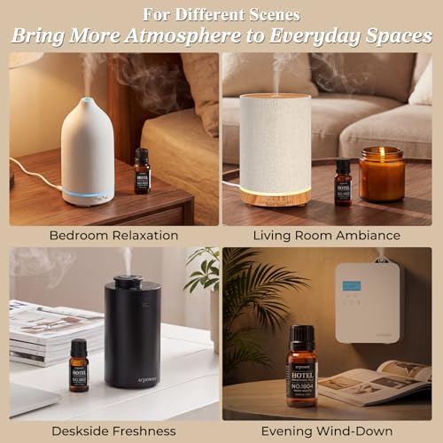 URPOWER Hotel Collection Diffuser Oil Essential Oils for Diffusers for Home - Image 4