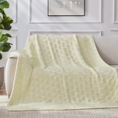 Anysay Knitted Weighted Blanket for Adult,Chunky Knit Throw 60''*80'' 12lbs - Image 5