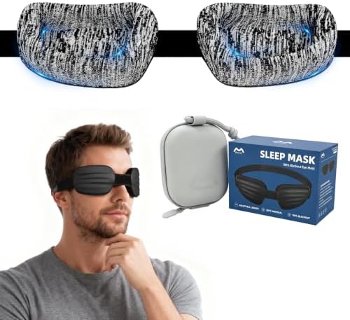 Sleep Mask for Side Sleepers Patented Design by Fismool