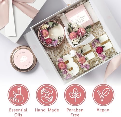 Best Friend Gift Box for Women – Luxury BFF Birthday, Thoughtful Friendship Present for Bestie, Soul Sister or Bridesmaid – Ready to Gift Orchid & Jasmine Keepsake - Image 4