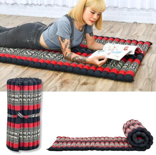 Leewadee Thai Roll Mat 75 x 28 inches Kapok Firm by Leewadee