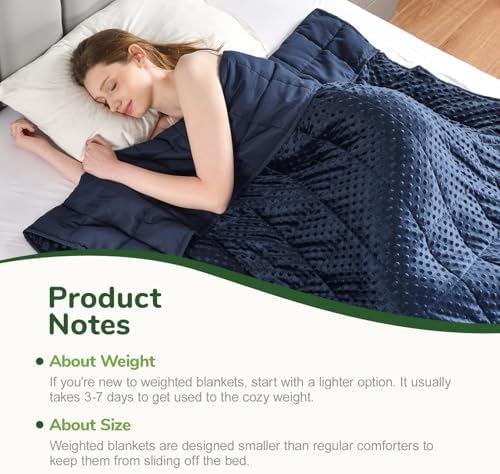 Sivio Weighted Blanket for Adults, King Size, 15 lb 80 x 87 inch - Image 7