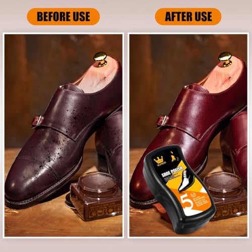 Loopeer 6 Pcs Shoe Shine Sponge - Image 5