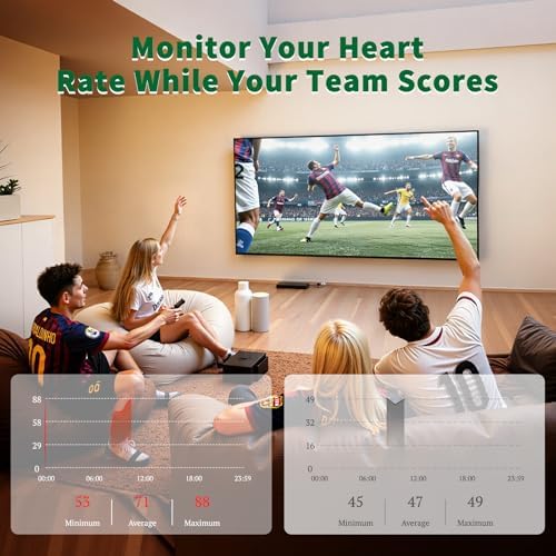 Smart Ring Fitness & Health Tracker with Display Screen for Men Women - Image 4