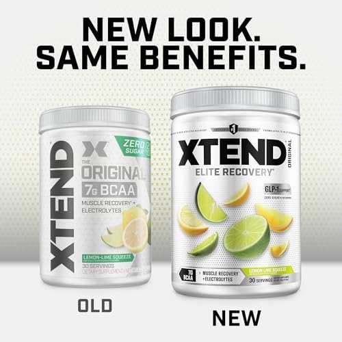 Xtend Original BCAA Powder with Zero Sugar, Lemon Lime Squeeze, 30 Servings - Image 3