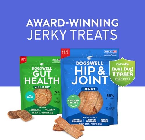 DOGSWELL Hip & Joint High Protein Jerky Dog Treats, Chicken Breast, 12 oz. - Image 6