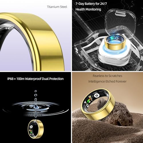 Smart Ring for Women & Men Fitness Sleep Heart Tracker - Image 5