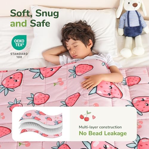 Sivio Weighted Blanket for Sleep, 3lbs, 36 x 48 inches - Image 3