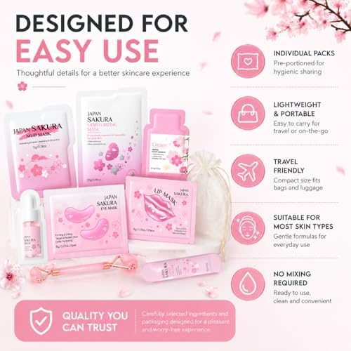 60PCS Spa Party Supplies for Girls, Sleepover Birthday Party Kit - Image 6