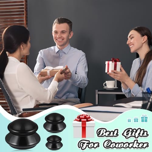 TrelaCo 6 Pcs Silicone Cupping Kit for Massage Therapy,Black - Image 5