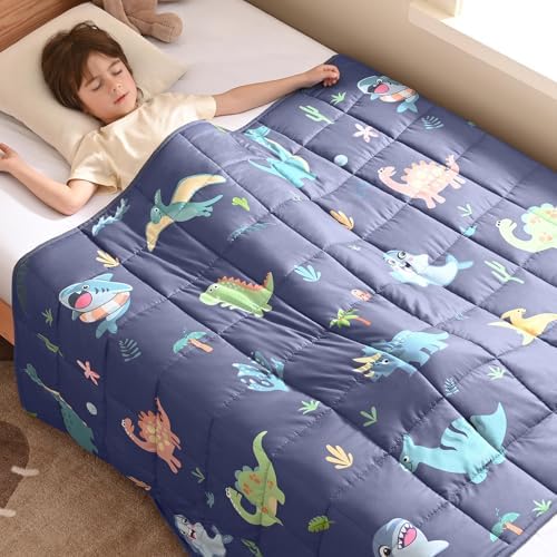 Weighted Blanket 3lbs, 36"x48", Breathable Soft Small Cooling Heavy Blanket by anfie