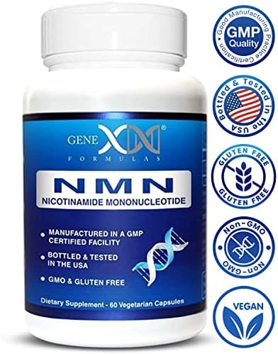 Genex Formulas NMN 250 mg Dose Stabilized Form 99% Pure Supplement 60 Caps - Image 6