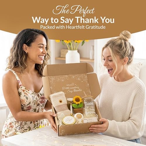 Thank You Gift Box for Women – Self Care Spa Set for Coworkers, Teachers, Nurses & Friends, Appreciation Care Package for Birthdays & Thinking of You Gift Box Set - Image 3