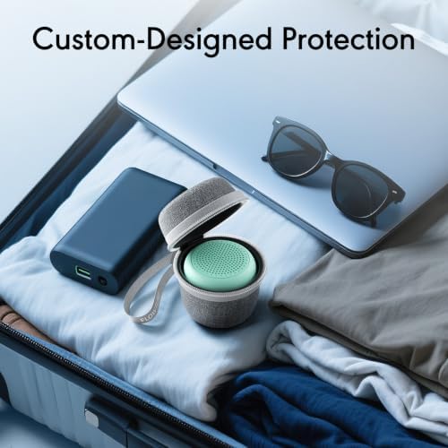 FLOWTUNE Sound Machine with Travel Case White Noise Machine for Baby Adults, 18 Non-looping Sounds, Timer, Memory Function, Portable Sleep Sound Therapy Gift(Mint Green) - Image 3