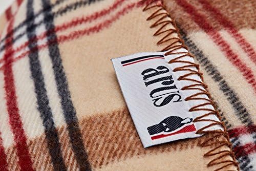 Arus Acrylic Highlands Collection Queen Size Throw Blanket Sahara, 60x80 - Image 4