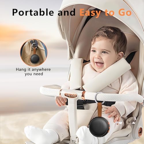 Portable White Noise Machine Sound Machine Small with 32 Volume Levels 30 Soothing Sounds Sleep Soother Rechargeable Travel Sound Therapy Brown Noise Sleep Machine for Baby Kid Adult - Image 3