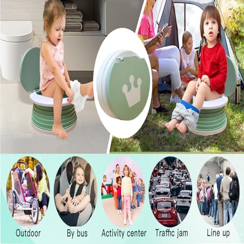 SunnySmile,Travel Potty,Car Potty for Toddler,Portable Toilet for Kids - Image 3