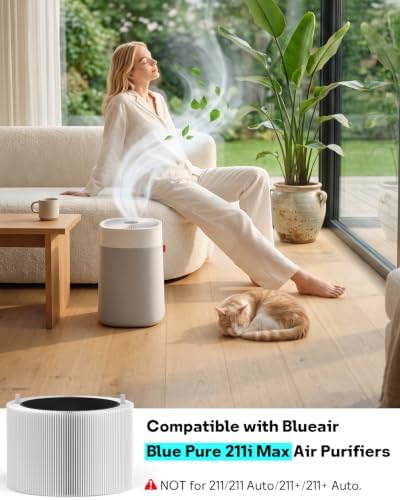 Leemone F2MAX Replacement Filter for Blueair Blue Pure 211i Max, 2 Pack - Image 2