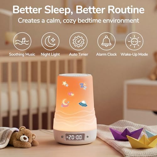 Mewaii White Noise Sound Machine, Newborn Baby Gifts, 100 Soothing Sounds - Image 3
