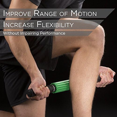 THERABAND Roller Massager +, Muscle Roller Stick for Self-Myofascial Release, Deep Tissue Massage Rolling Pin, Trigger Point Release, Muscle Soreness, Best Gift for Runners, Athletes, Crossfit - Image 4