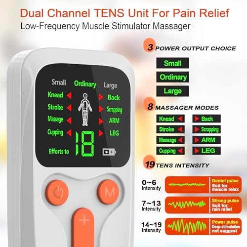 TENS Unit EMS Muscle Stimulator, FSA Low-Frequency Physiotherapy Instrument - Image 2