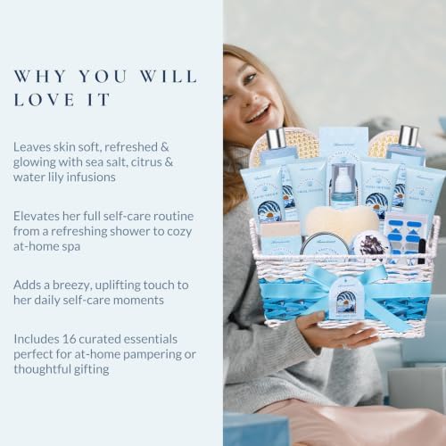 Gifts for Women & Men, Birthday Gifts for Women 17Pc-Bath and Body Gift Set - Image 4