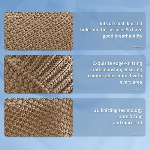 Topcee Knitted Weighted Blanket - 50"x60" 10lbs Cooling Chunky Knit Heavy Blanket for Adults Cable Yarn Knit Decorative No Beads Soft, Cozy and Cooling Weighted Throw Blankets Machine Washable - Image 6