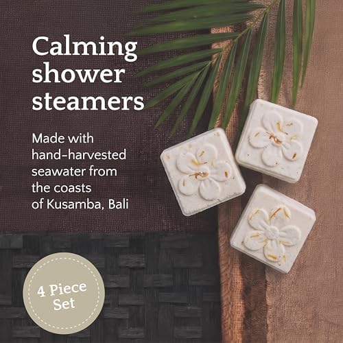 QUR Shower Steamers Aromatherapy with Botanical Leaves & Mineral Sea Water - Image 2