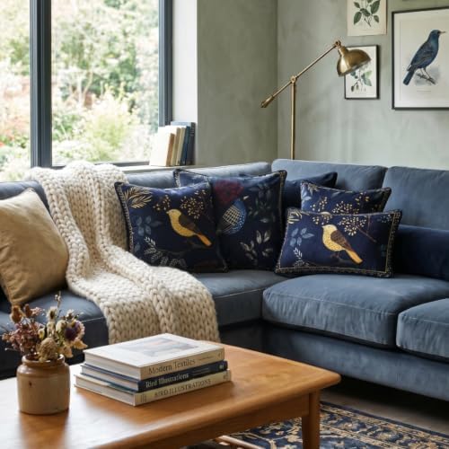 patdrea Designer Velvet Throw Pillow Cover,Set of 2,12"x20"-Doodle B - Image 7