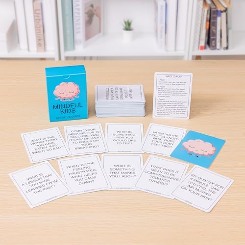 100 Mindfulness Conversation Cards for Kids - Enable Meaningful Conversations with Kids - Image 6