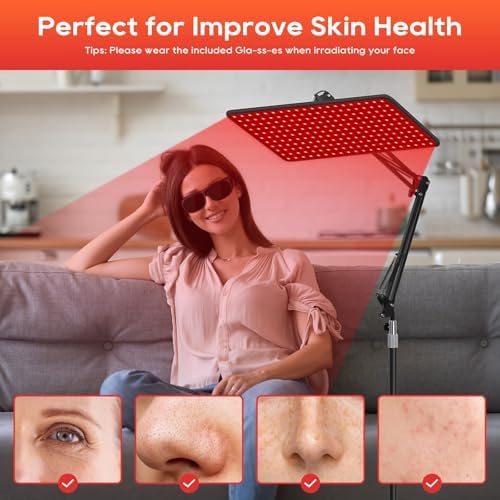 Red Light Therapy for Body and Face, 660nm 850nm 940nm Infrared Redlight - Image 3