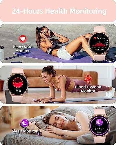 Parsonver Smart Watch for Women(Answer/Make Calls), Fitness Tracker Watch - Image 3