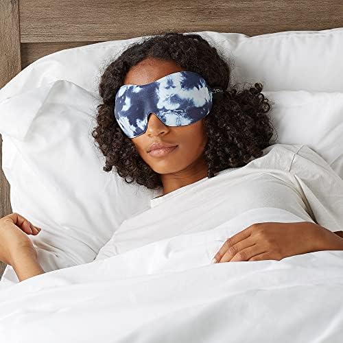 Bucky 40 Blinks No Pressure Printed Eye Mask for Travel & Sleep, Tie-Dye, One Size - Image 3