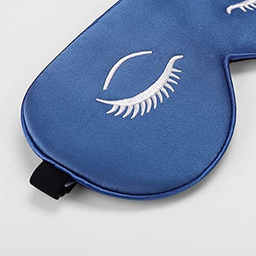 Alaska Bear Mulberry Silk Sleep Mask, Cool and Smooth (Eyelashes) - Image 3