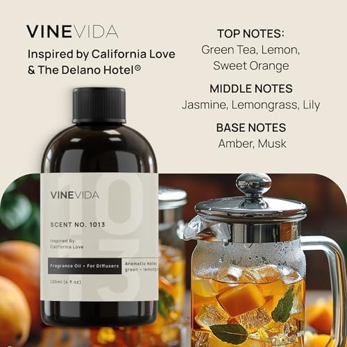 VINEVIDA (16oz) Hotel Fragrance Collection Diffuser Oil - Hotel Scents Diffusers for Home - Cold Air Diffuser Oil - Hotel Scent Essential Oil - Scent No.1013 Inspired by The Delano Hotel - Image 2