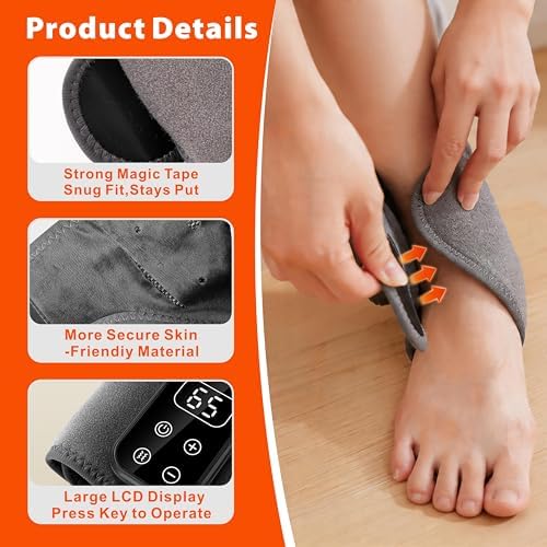 2026 Foot Renew Massager for Neuropathy Relief & Relaxation ,Gray (2-Pack) - Image 6